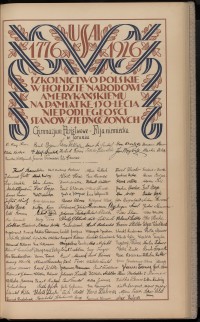 Podpis Franz Arowa na stronie nr 319 w tomie nr 11