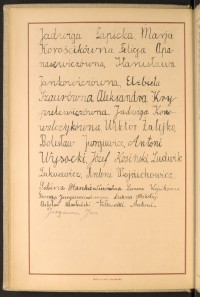 Podpis Felicja Apanasewicz na stronie nr 26 w tomie nr 25