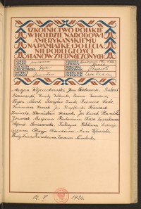 Podpis Mieczysław Trando na stronie nr 47 w tomie nr 32