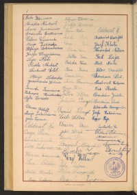 Podpis Chaim Beim na stronie nr 223 w tomie nr 78