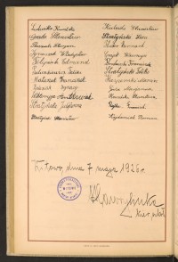 Podpis Władysław Ignasiak na stronie nr 144 w tomie nr 81