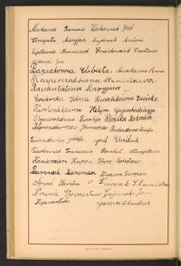 Podpis Elżbieta Barczak na stronie nr 168 w tomie nr 81