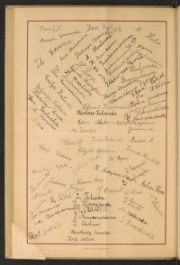 Podpis W. Borys na stronie nr 174 w tomie nr 91